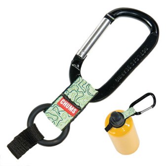 Competitive Outdoor Carabiner Water Holder Bottle Clip Strap with Compass JH 