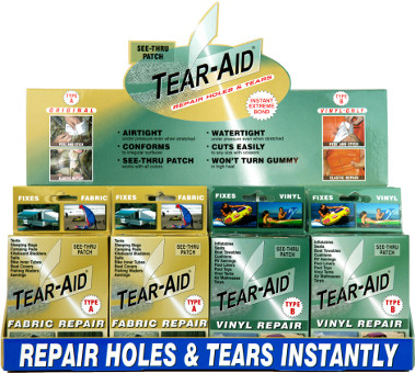 Canvas Repair Kit, TearAid Patch