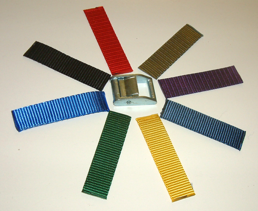 Cam Buckle Straps with PolyPro Webbing by The Summit