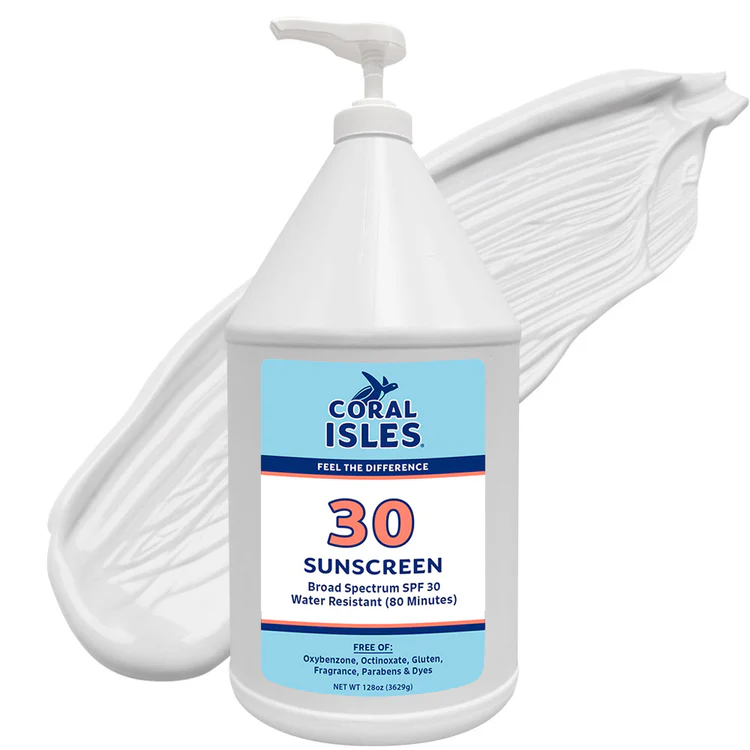 Coral Isles Sunscreen SPF 30 - Gallon Pump