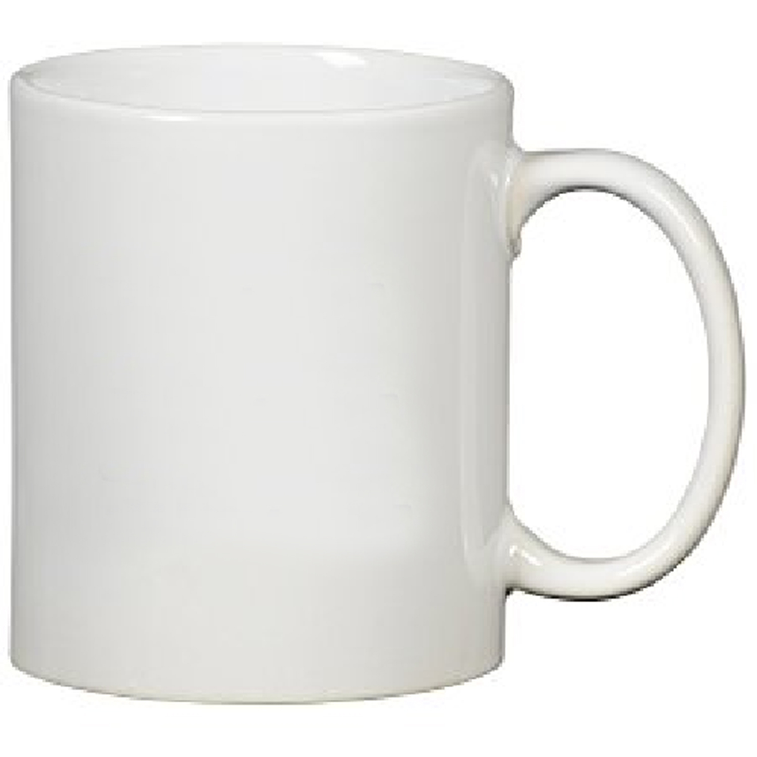 Traditional Ceramic Coffee Mug (11 Oz., 3.15 x 3.75)