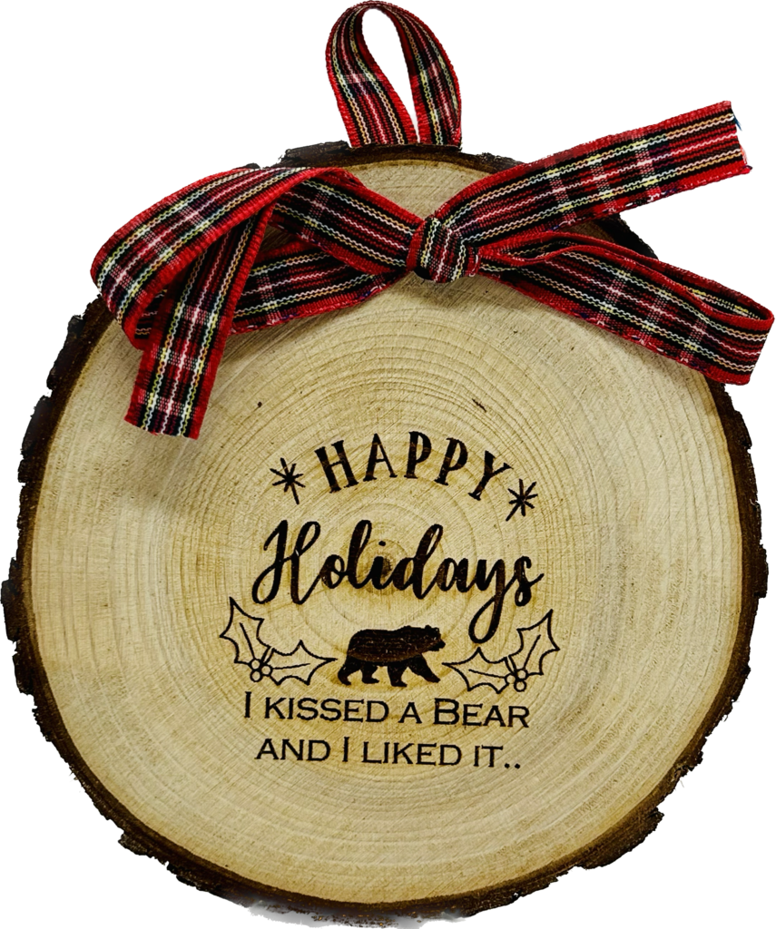 Personalized Laser Etched Ornaments