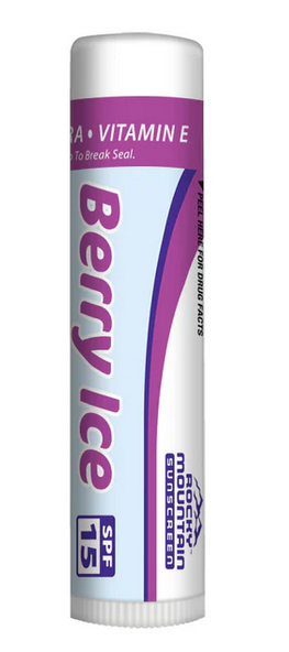 Rocky Mountain Sunscreen SPF 15 - Berry Ice Lip Balm