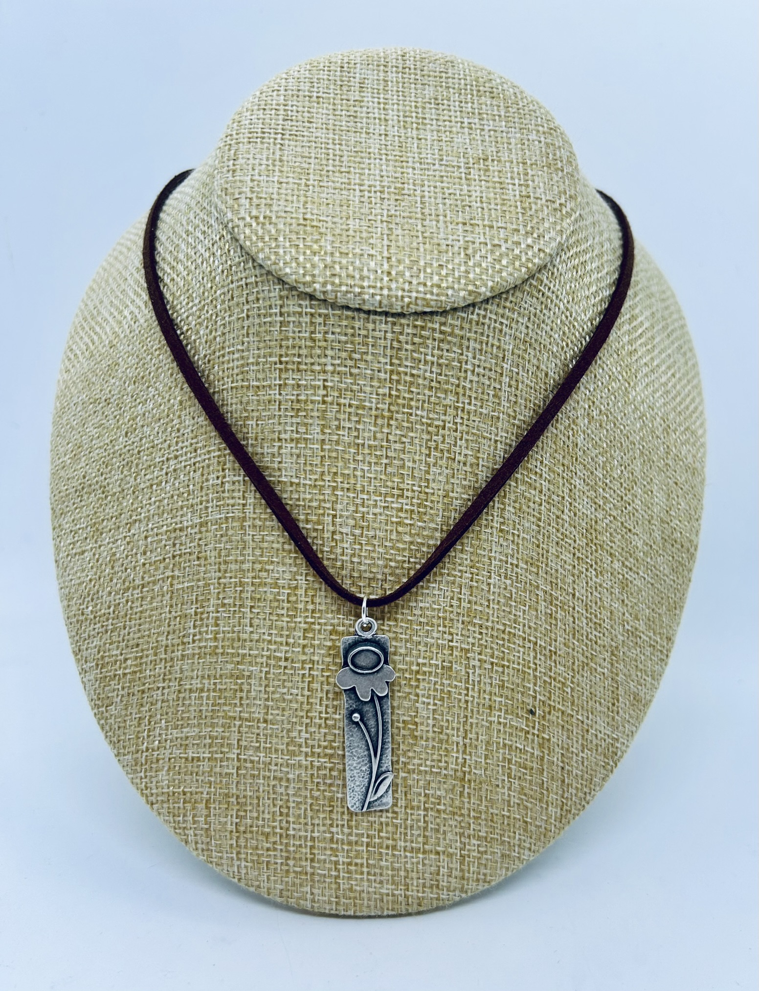 River Suede Buttercup Necklace