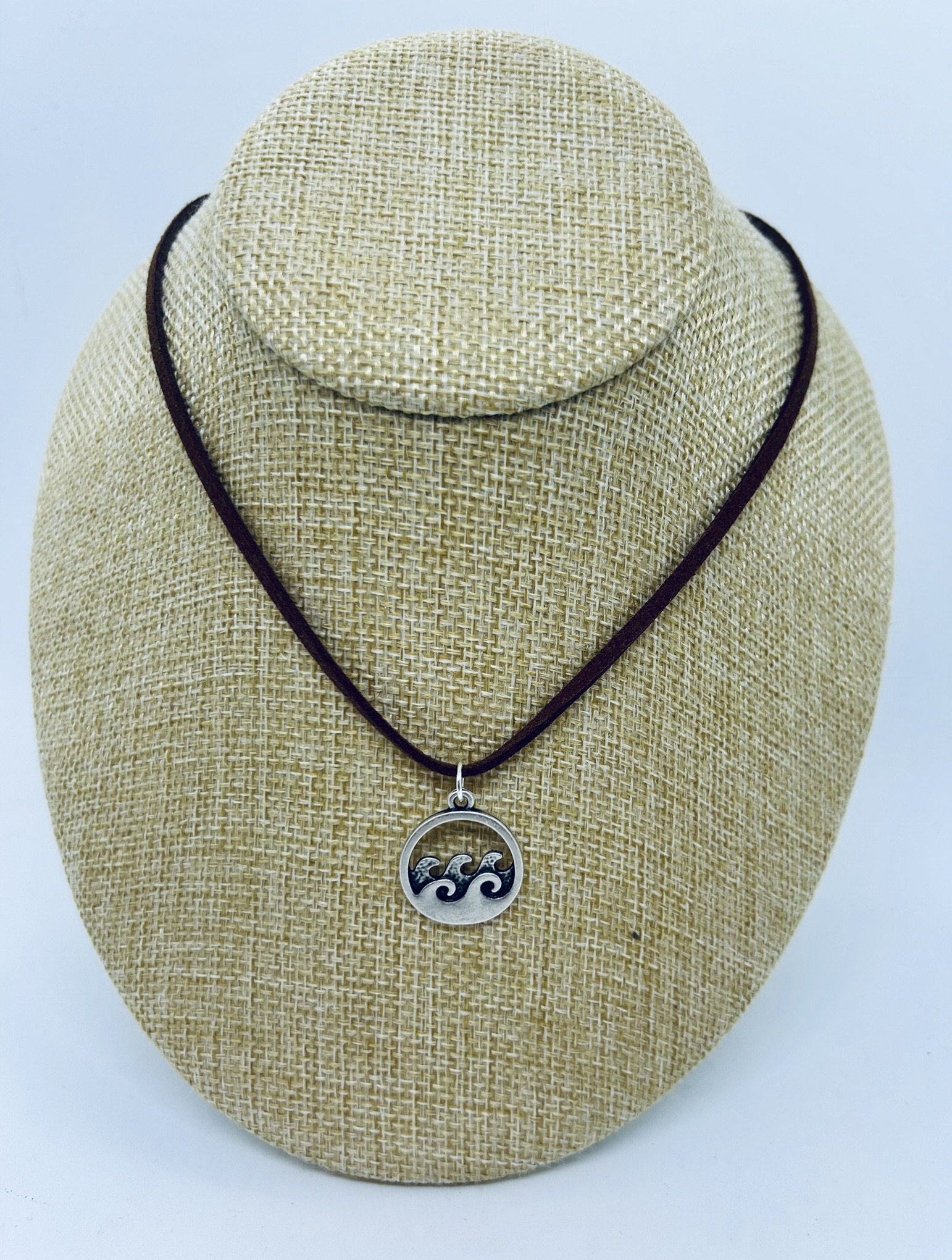 River Suede Making Waves Necklace
