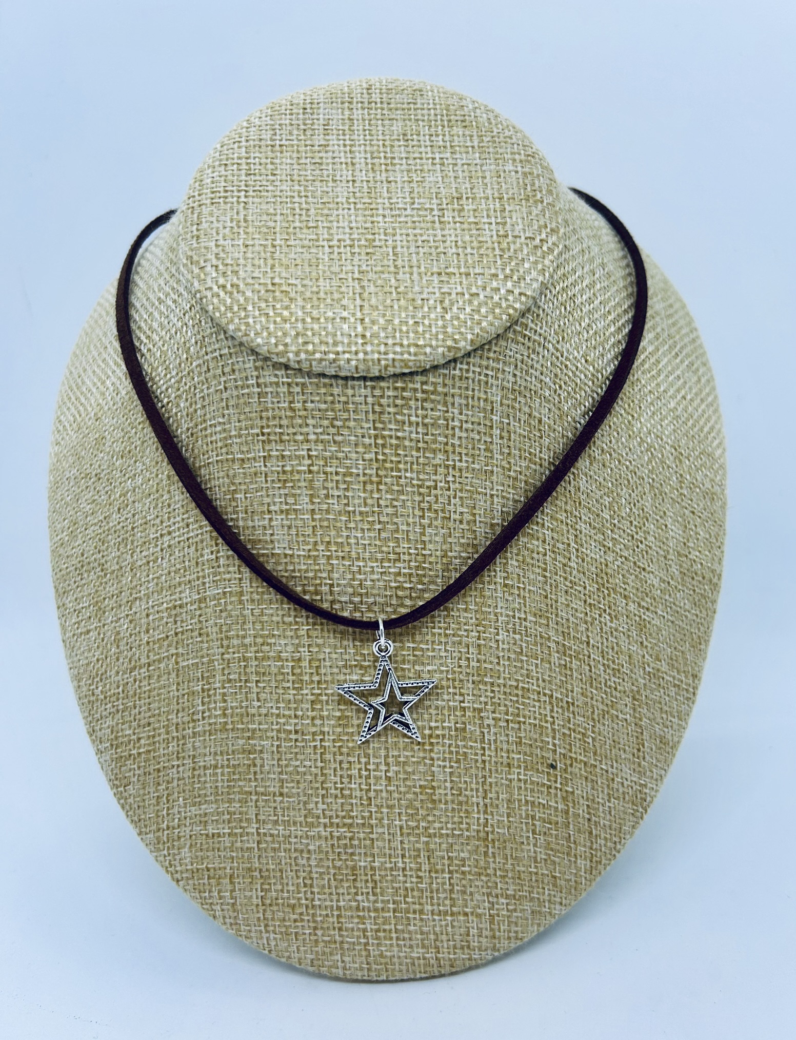 River Suede Star Bright Necklace
