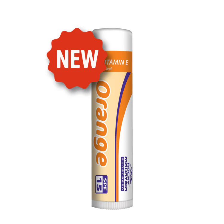 Rocky Mountain Sunscreen SPF 15 - Orange Lip Balm