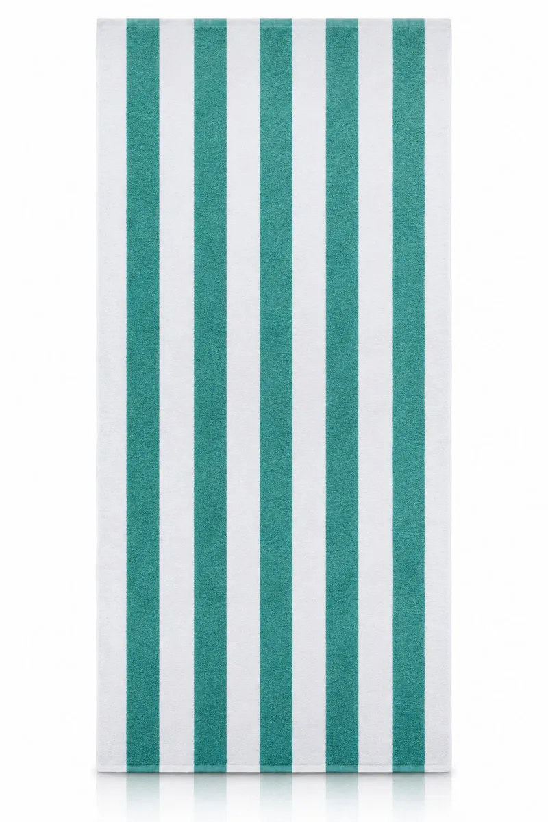 Microfiber Striped Beach Towel - Image 3